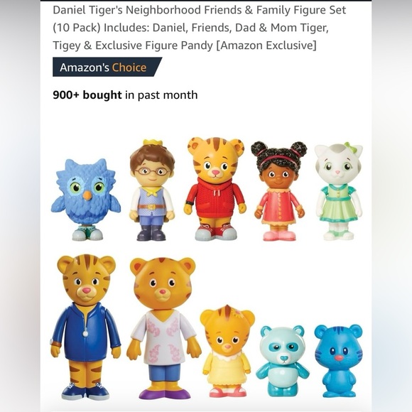 Daniel Tiger Friends & Family Figures - Picture 3 of 4